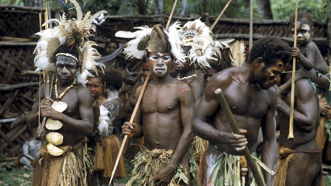 Племена Папуа новая Гвинея каннибалы