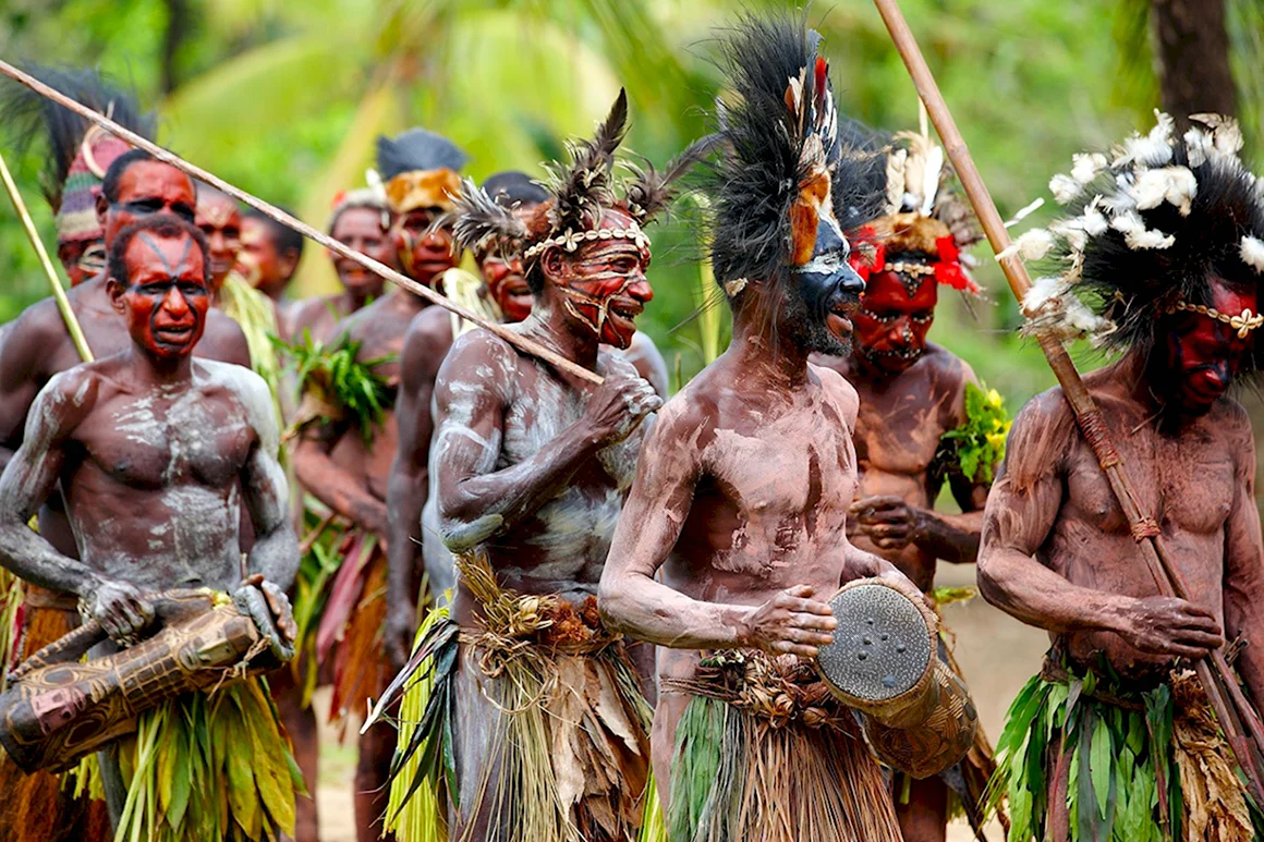 Племя Ангу новая Гвинея