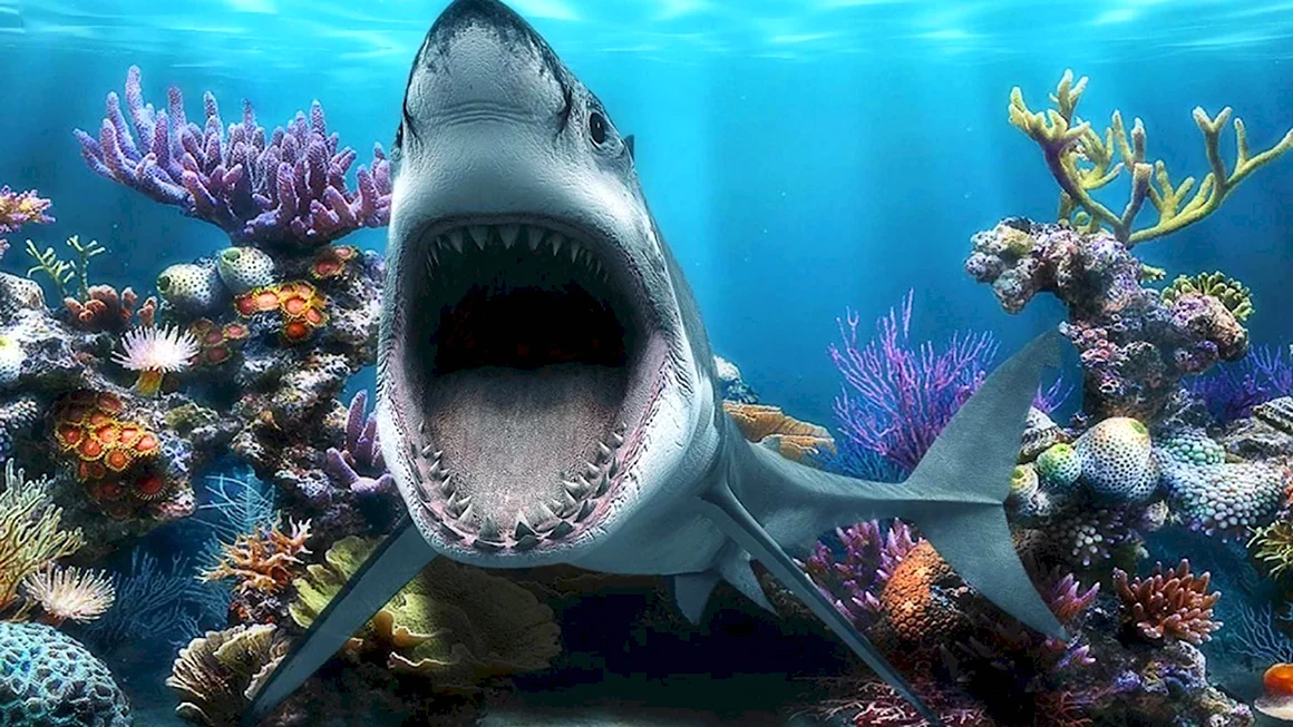 Подводный мир акулы