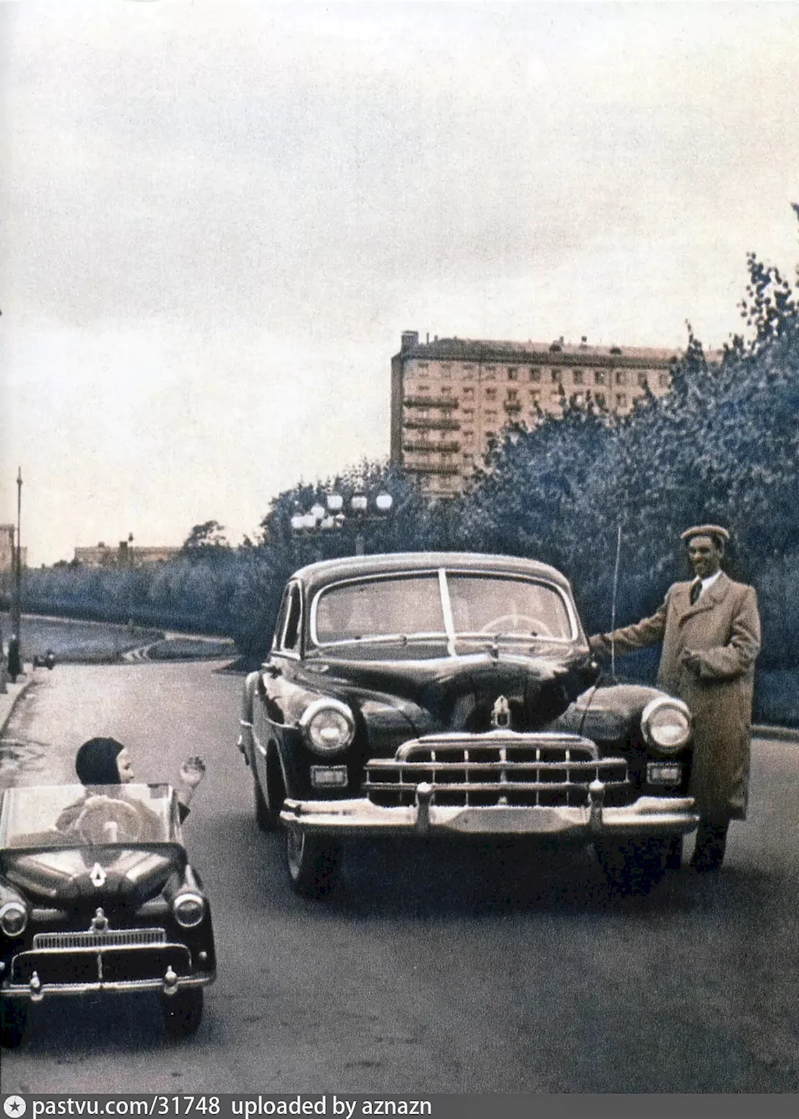 Полуярославская набережная 1955