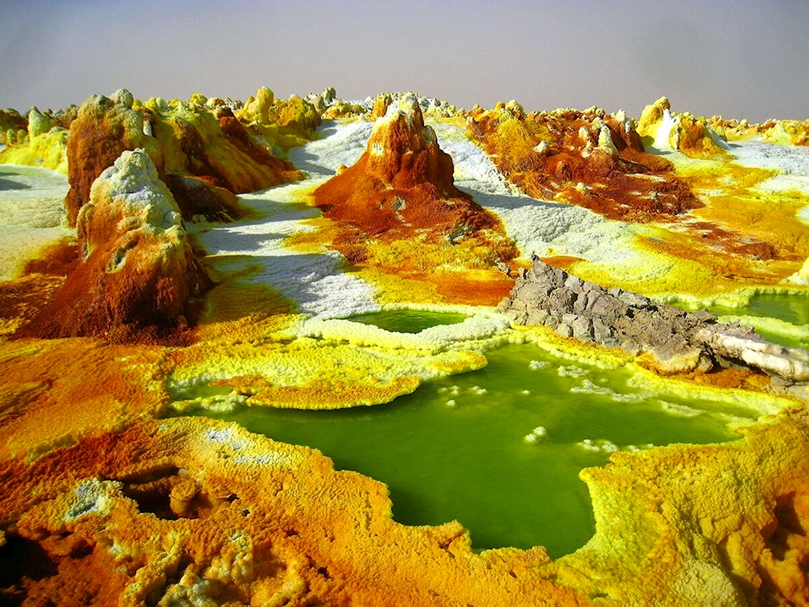 Пустыня Данакиль Эфиопия