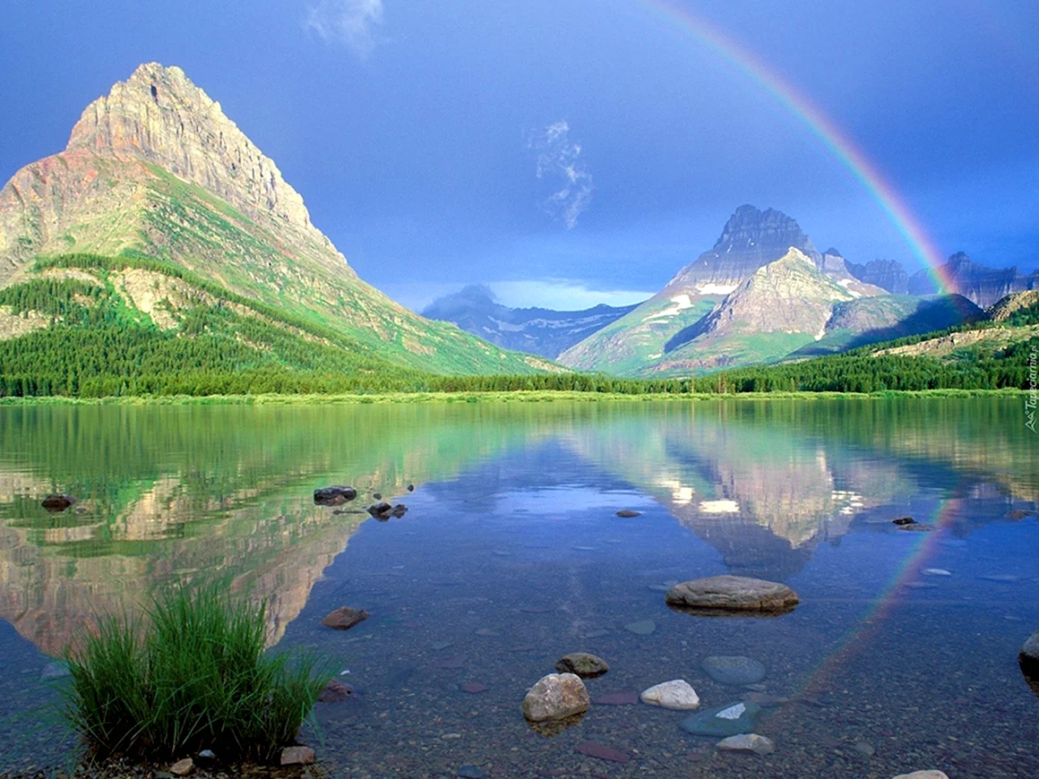 Радужное озеро Монтана