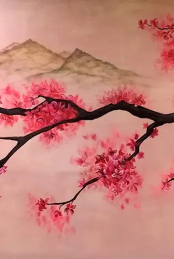 Рисование дерева Сакуры