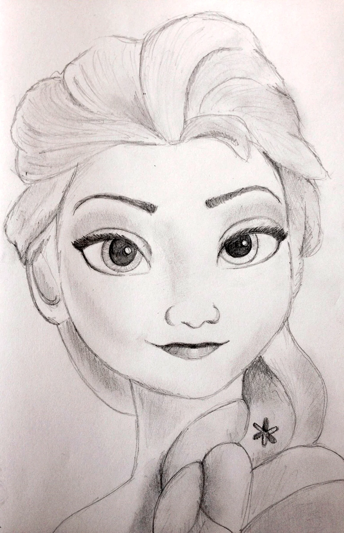 Рисунки карандашом принцессы Дисней