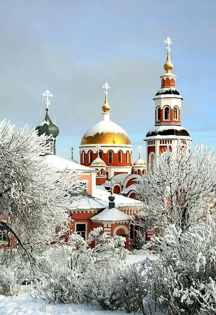 Саратов храм зима