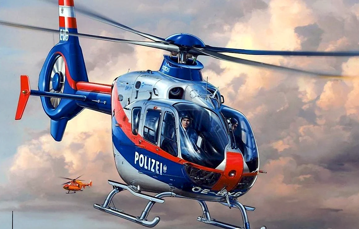 Сборная модель Revell Eurocopter EC-135 Österreichische Polizei Bundespolizei 04649 172