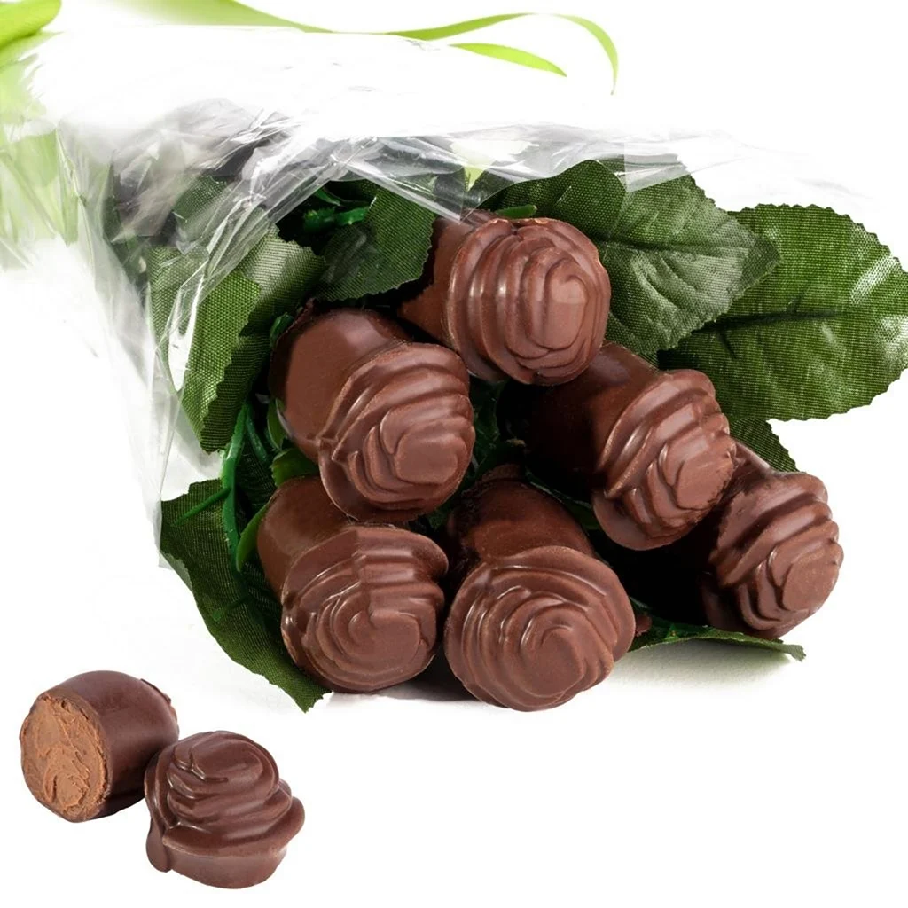 Шоколадные конфеты без обертки