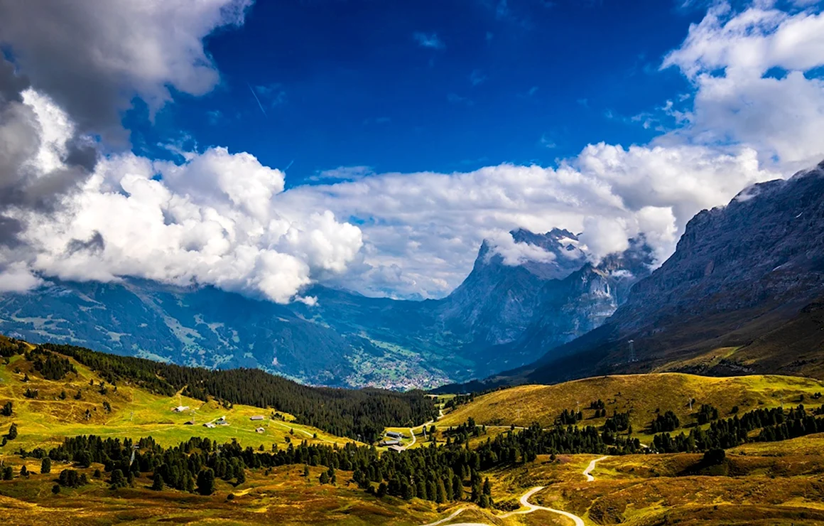 Сильвретта Альпы Швейцария