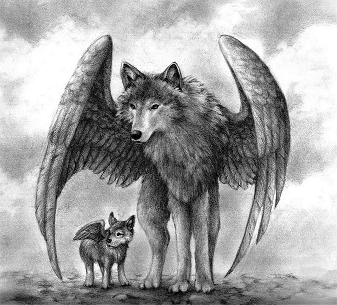 Симураны крылатые волки