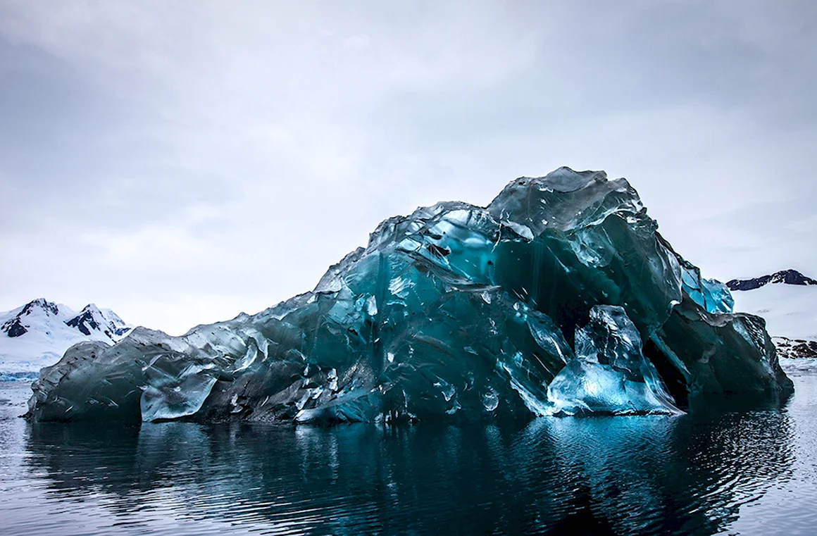 Синий Айсберг Антарктида
