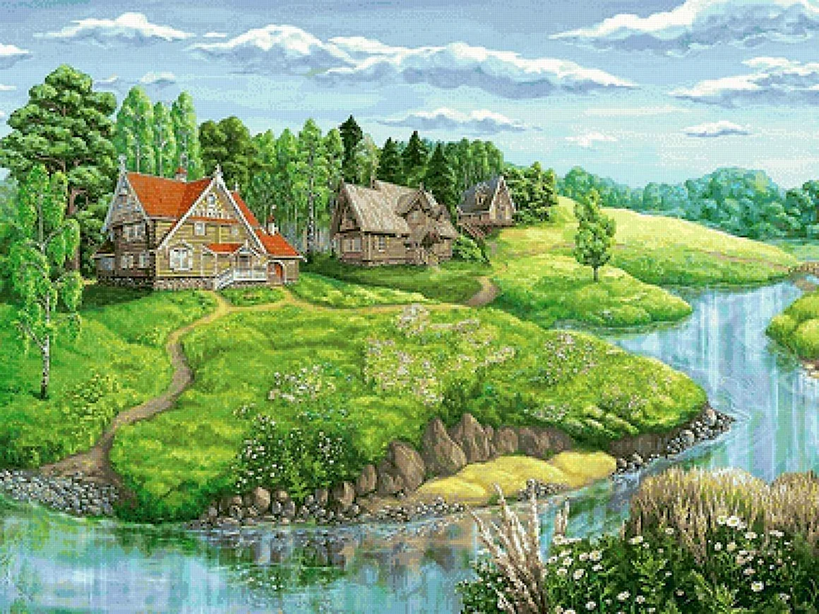 Сказочная деревня