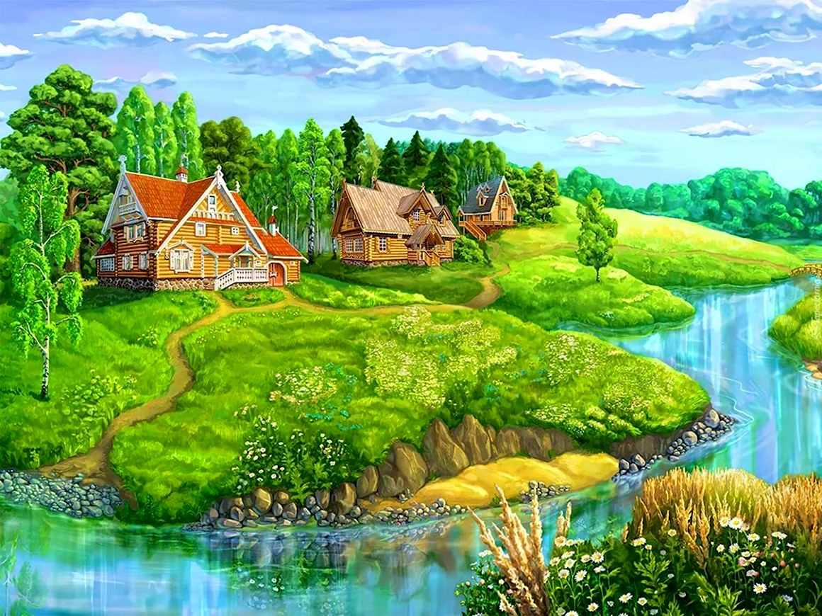 Сказочная деревня