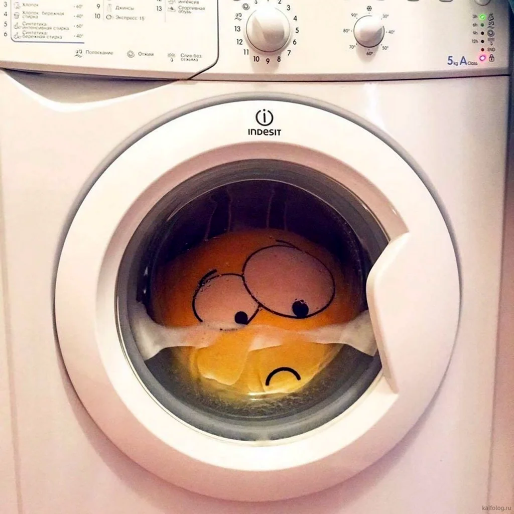 Смешная стиральная машина