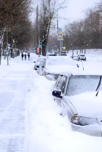 Снег в Москве 2022
