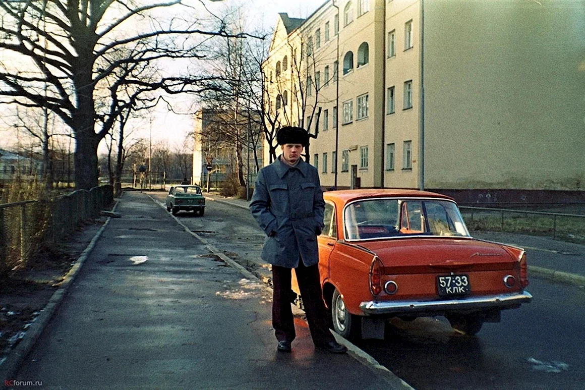 Советские улицы с машинами