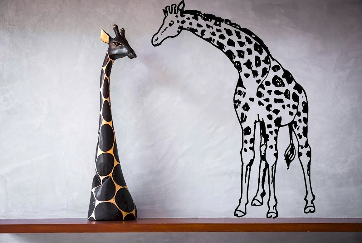 Стилизация жирафа