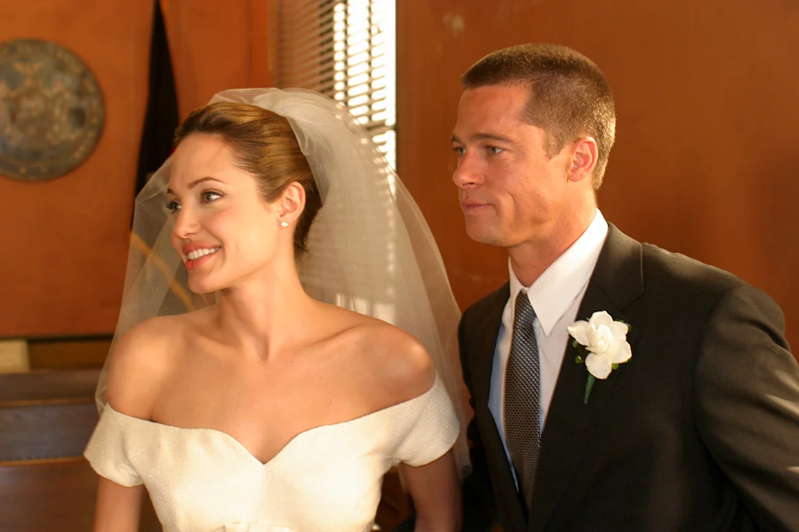Свадьба Анджелины Джоли и бреда Питта