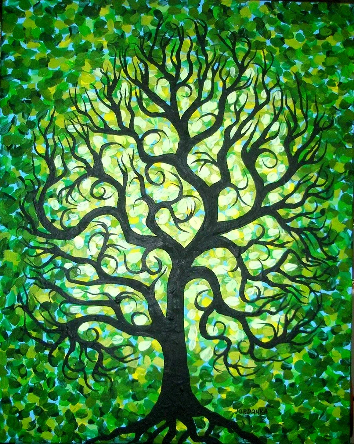 Tree of Life дерево жизни by degree