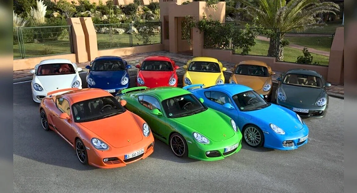 Цветные машины