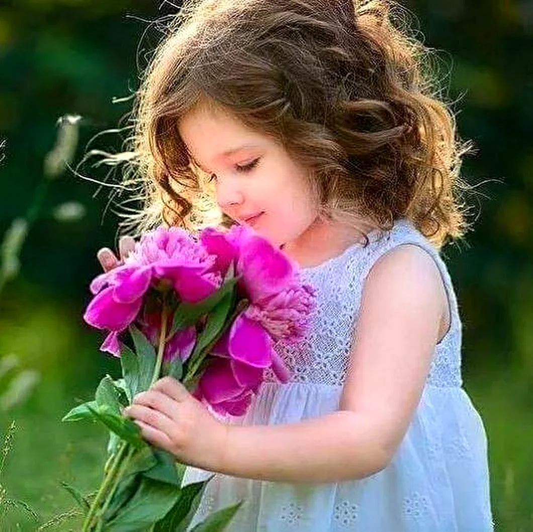 Цветы для детей