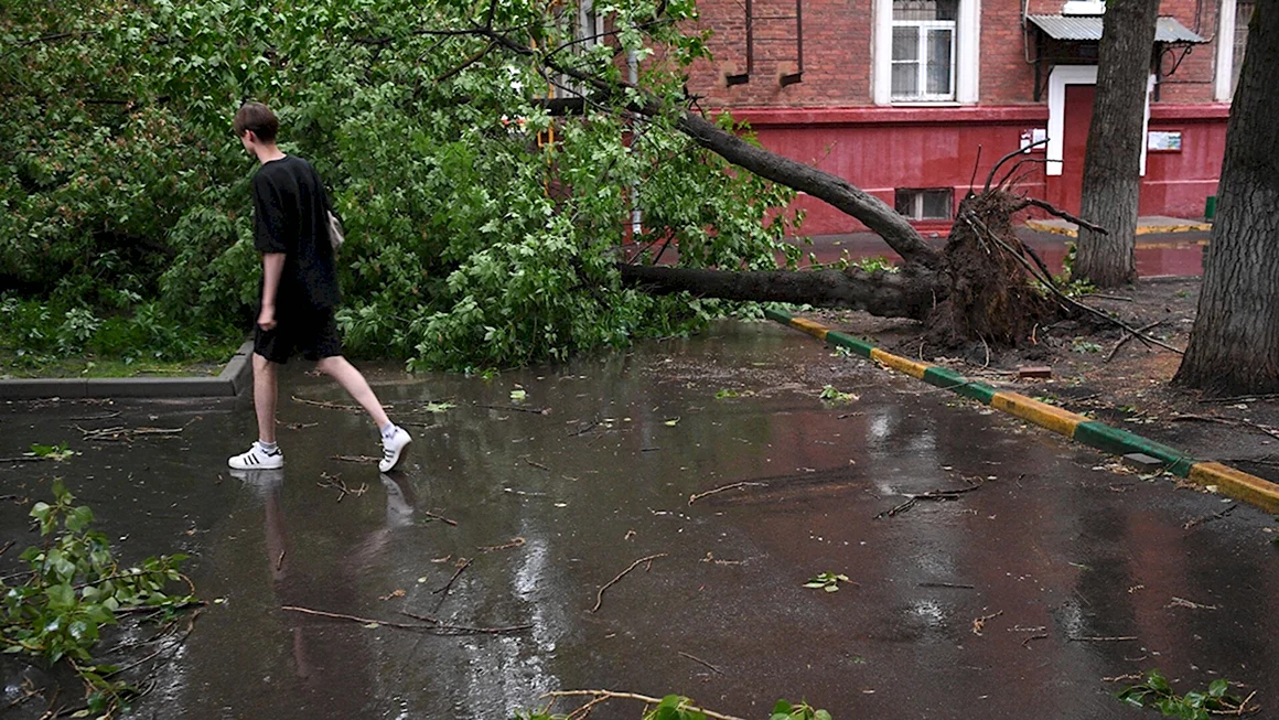 Ураган в Москве 7 июля