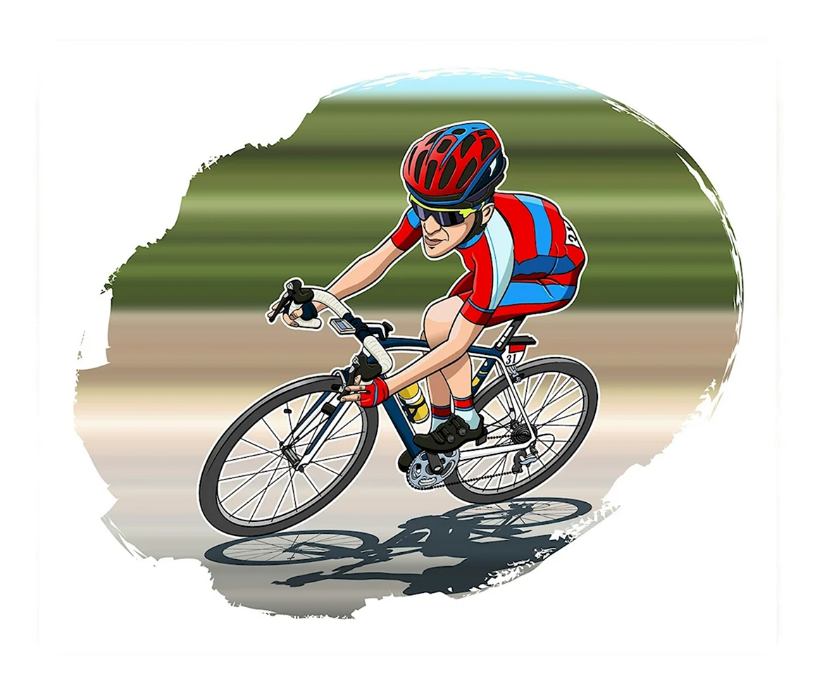 Велоспорт для детей иллюстрация