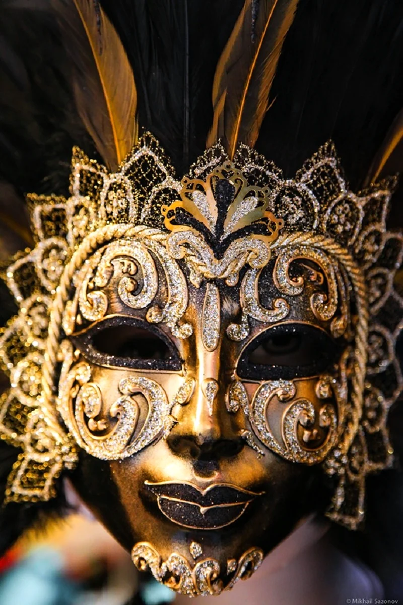 Венецианская маска древняя Морретта