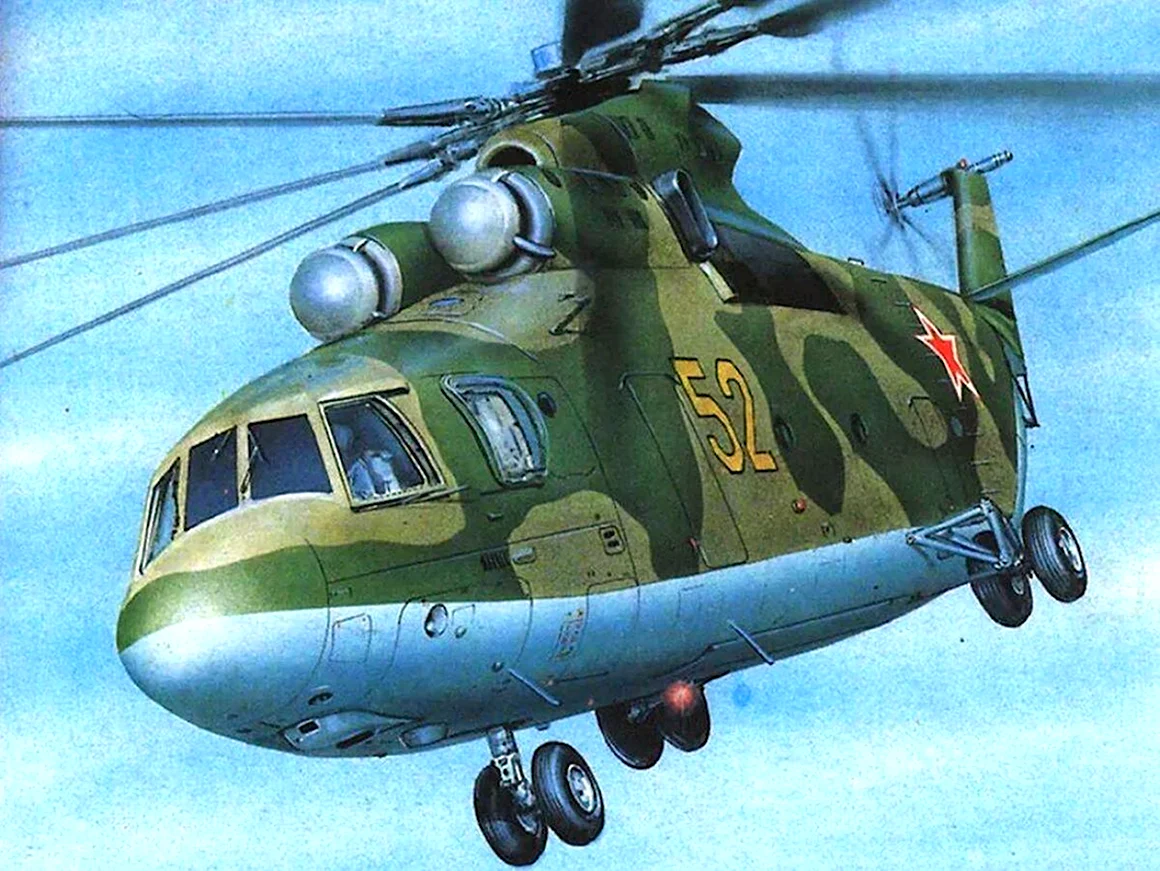 Вертолет ми-2 военный ВВС СССР