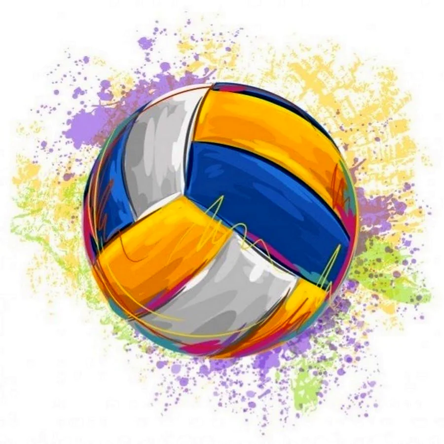 Волейбольный мяч вектор