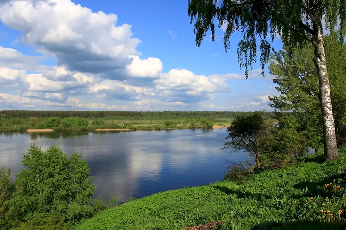 Волга река