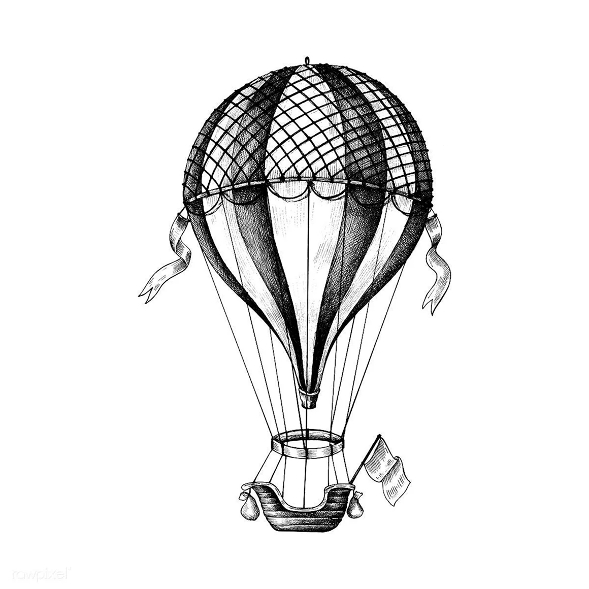 Воздушный шар иллюстрация
