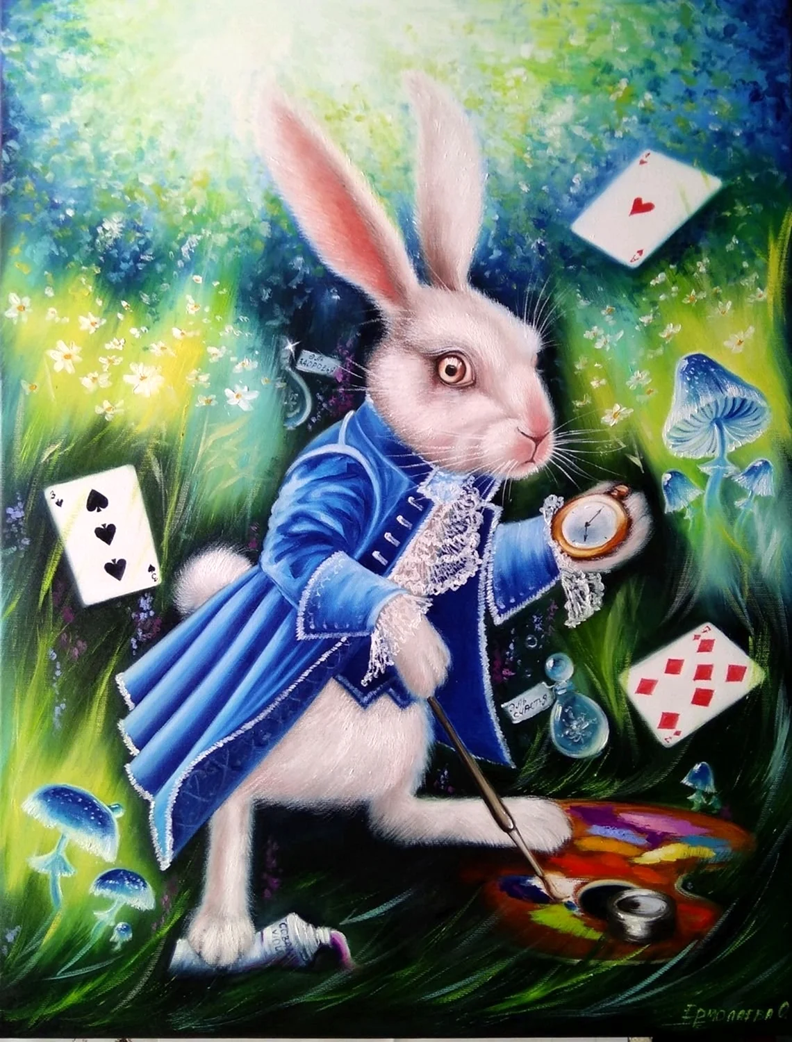 Заяц из Алисы в стране чудес