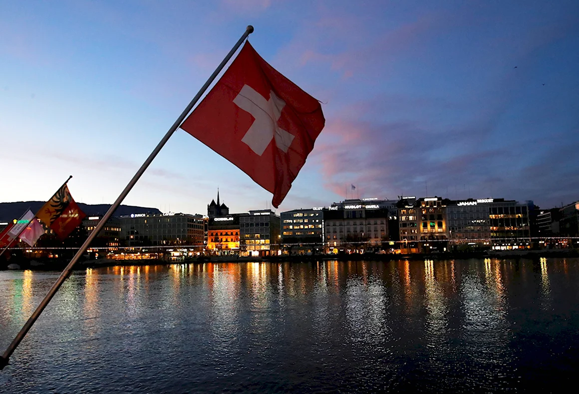 Женева Швейцария флаг