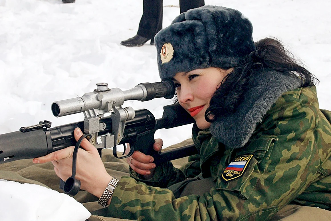 Женщины военнослужащие в России