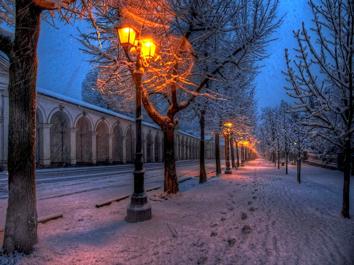 Зимняя улица